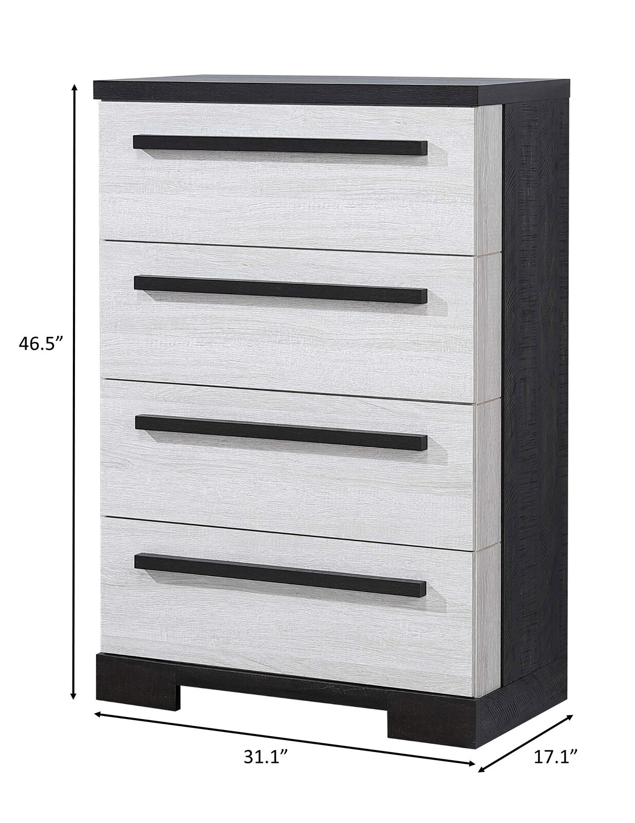 REMINGTON CHEST CHALK/EBONY