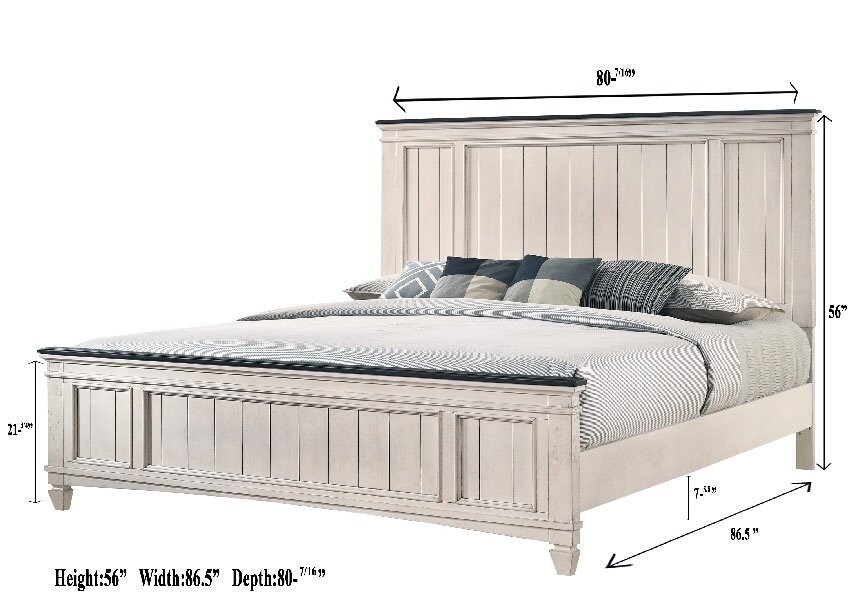 SAWYER KING HEADBOARD/FOOTBOARD