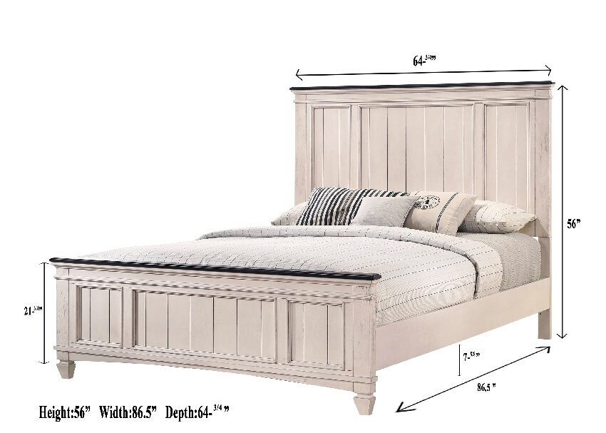 SAWYER QUEEN HEADBOARD/FOOTBOARD