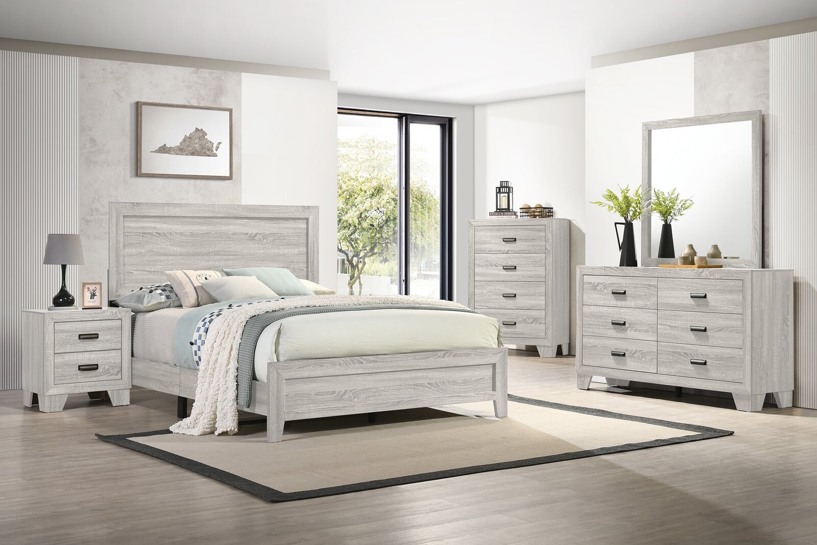 MILLIE BED IN ONE BOX-WHITE