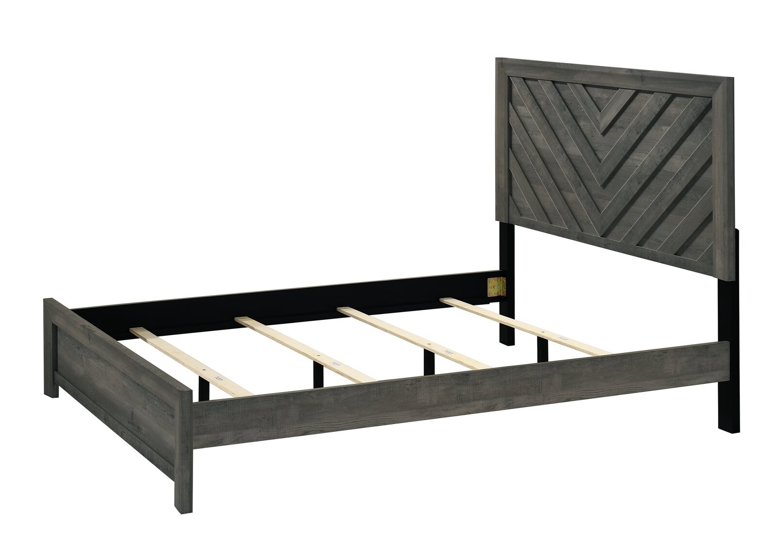 VALOR FULL HEADBOARD/FOOTBOARD-GREY