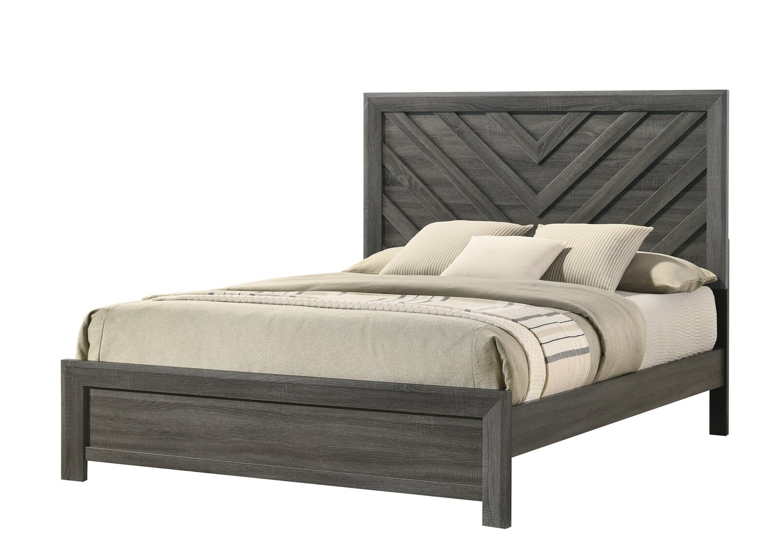 VALOR Q HEADBOARD/FOOTBOARD-GREY