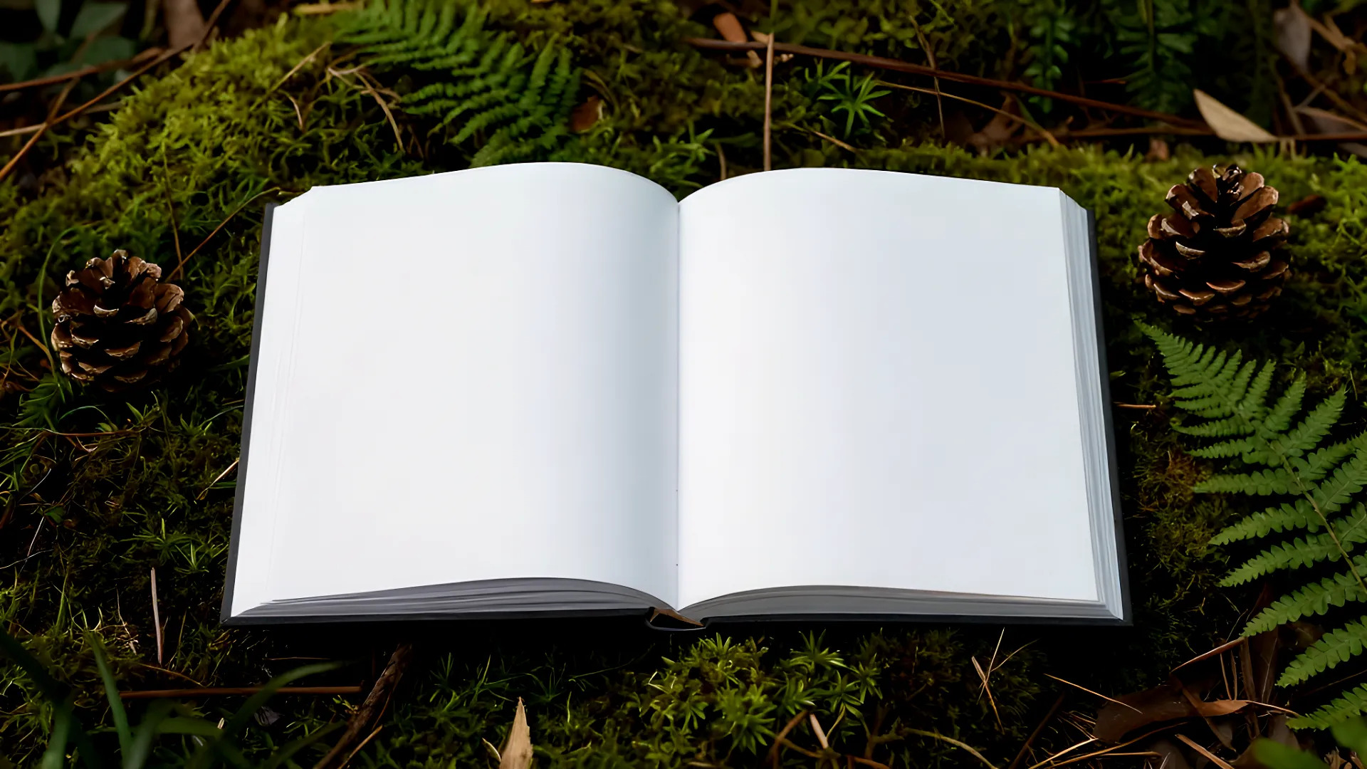 Handmade leather notebook holder with moleskine notebook