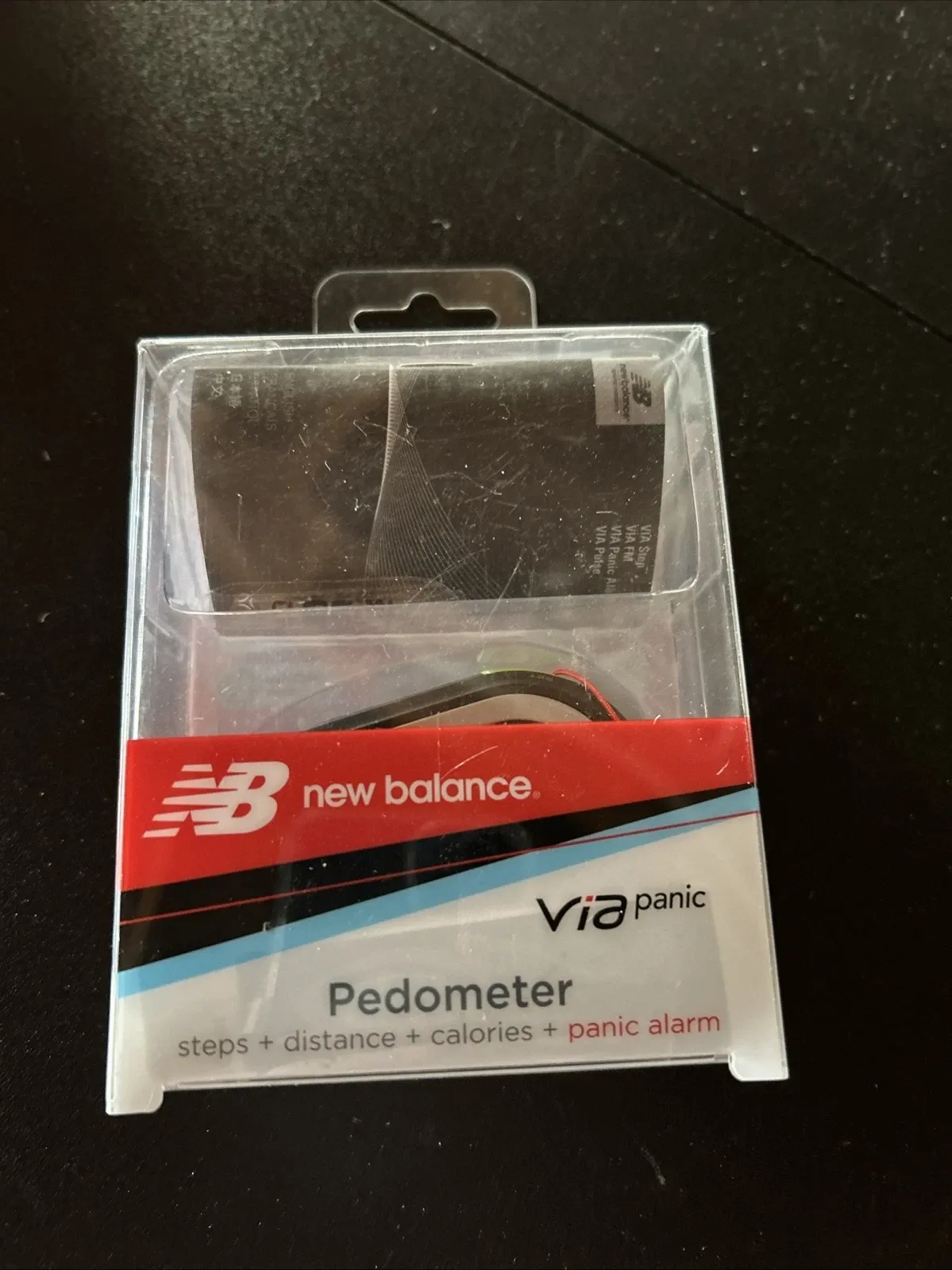  New Balance Via Step Pedometer Steps Distance Calories NB Monitors