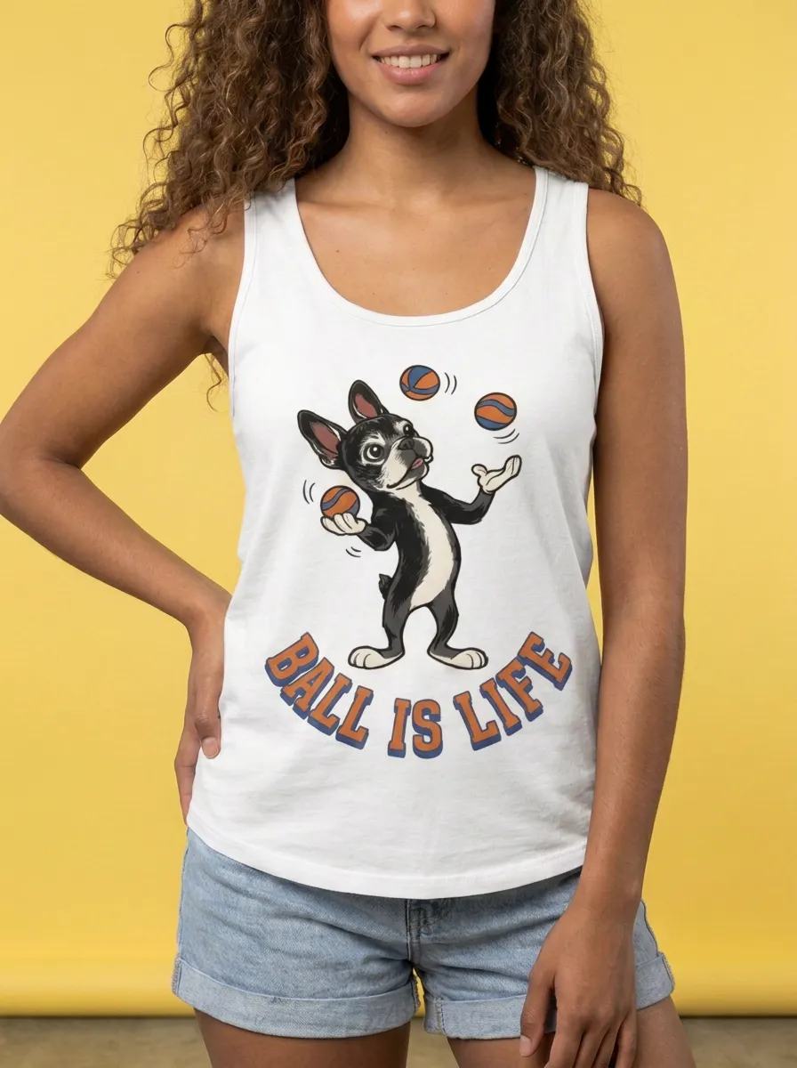 "Ball is Life" Women's Cotton Tank Top