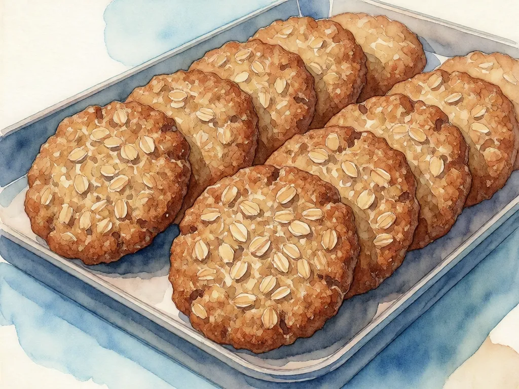 Chewy Oatmeal Raisin Cookies