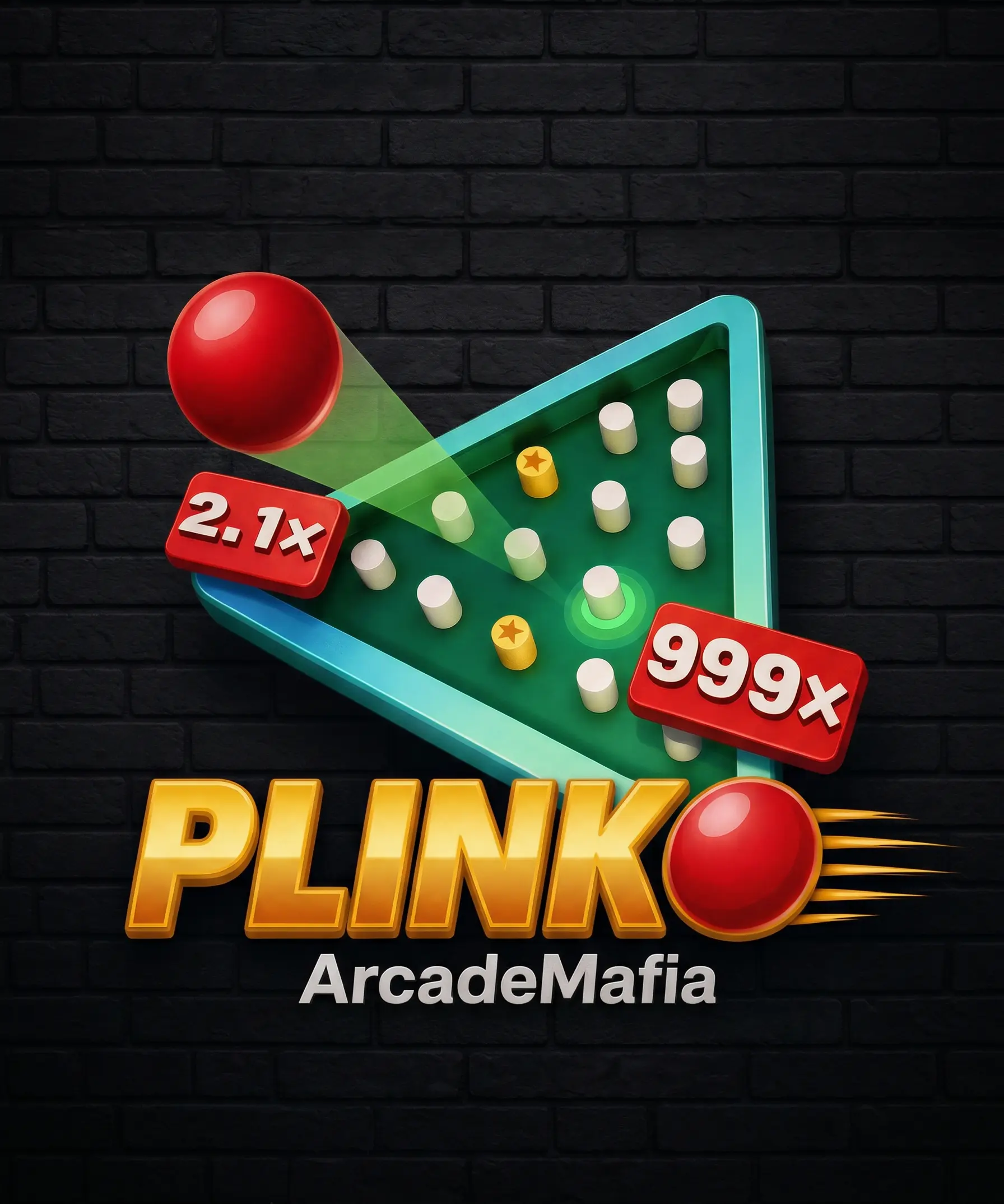 Plinko Game. Another Classic casino arcade game