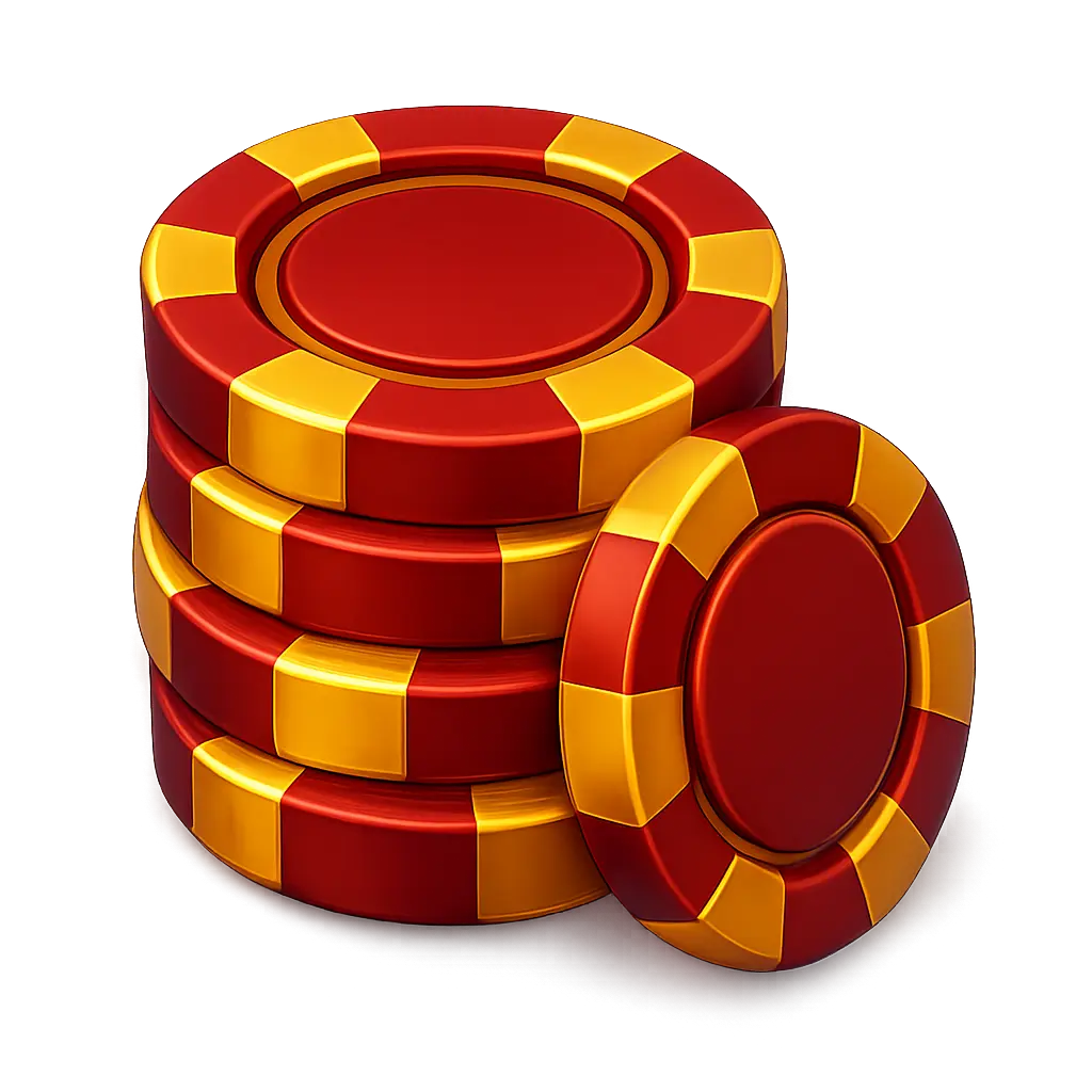 Casino coins icon