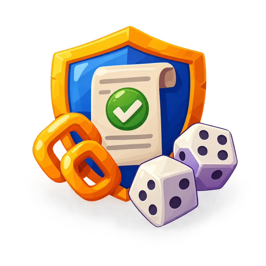 Provably fair system icon
