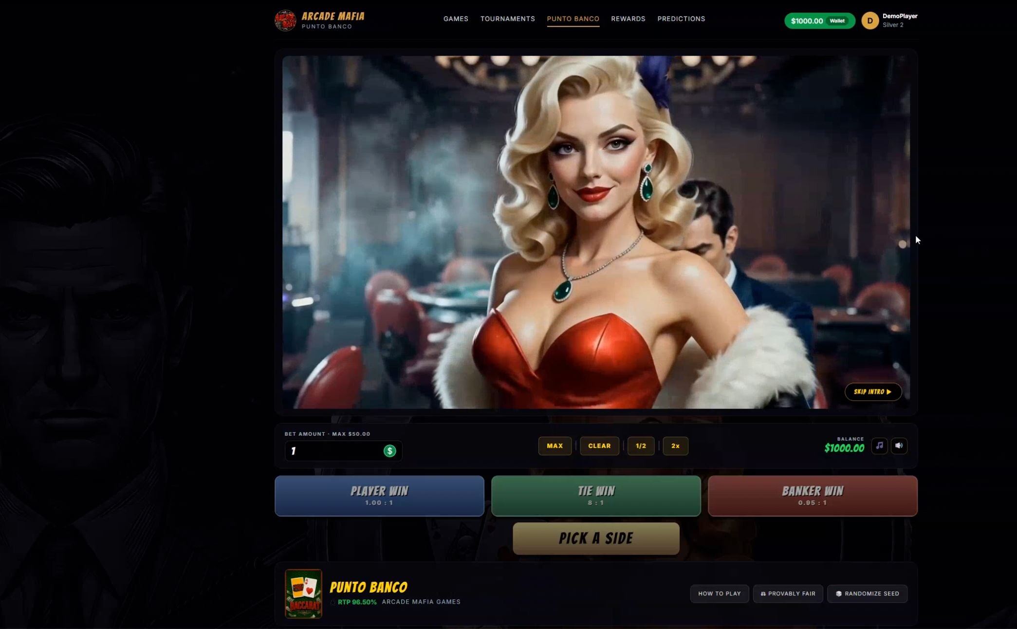 Baccarat game screenshot 4