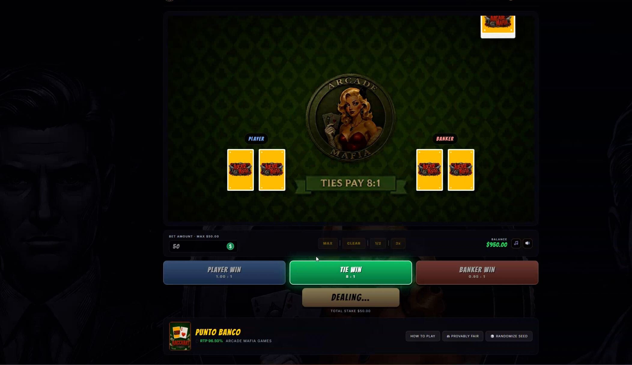 Baccarat game screenshot 7