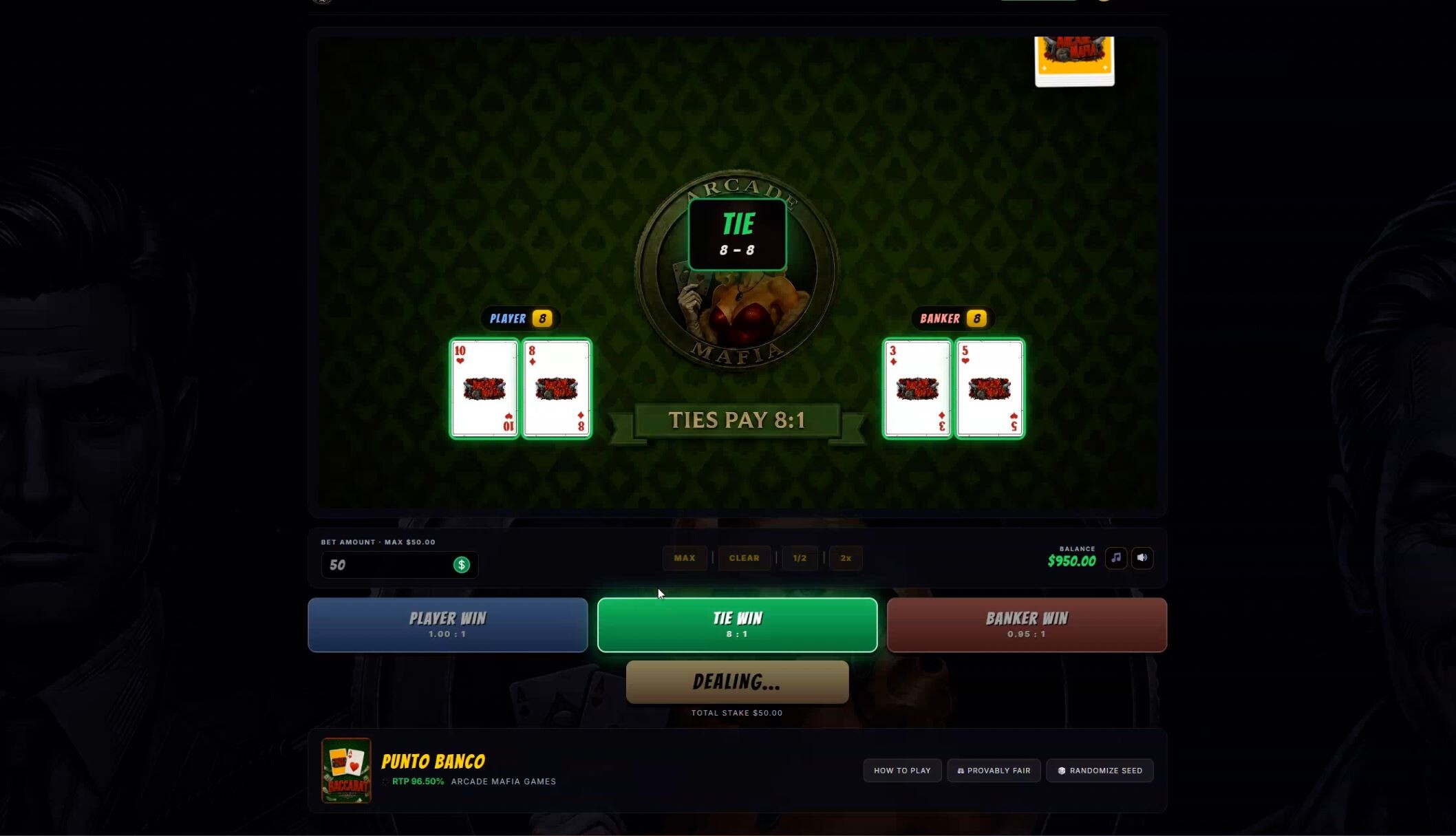 Baccarat game screenshot 8