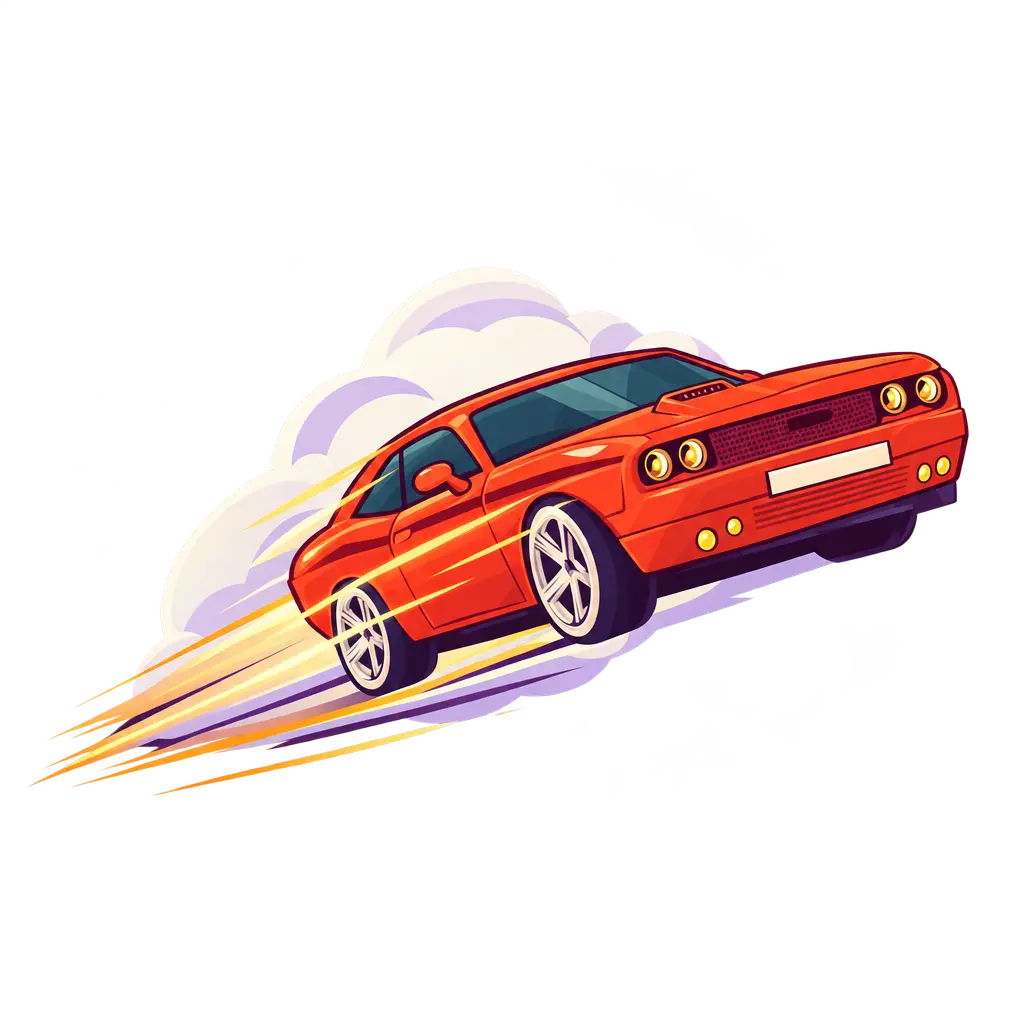 Crash game car icon