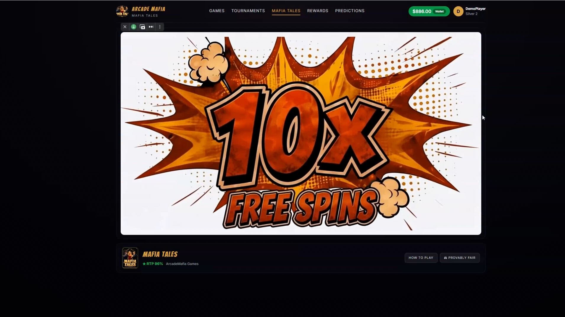 Mafia Tales slot machine screenshot 10