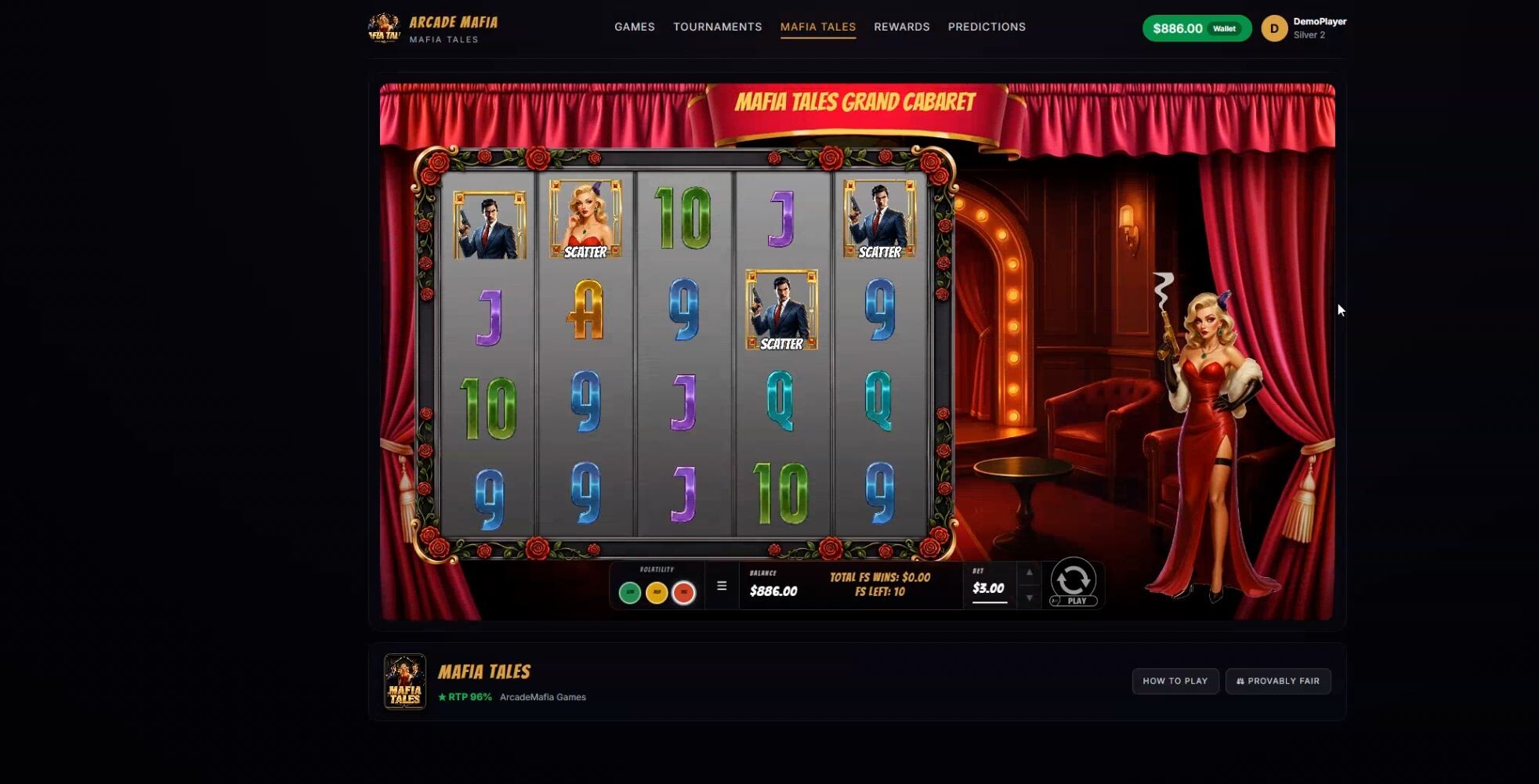 Mafia Tales slot machine screenshot 11