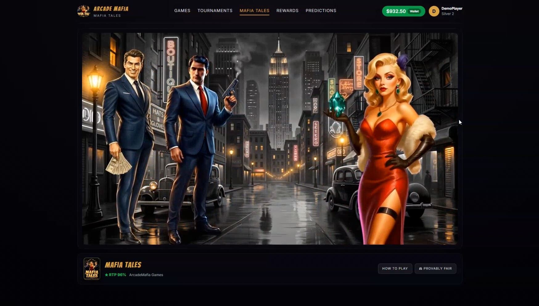 Mafia Tales slot machine screenshot 13