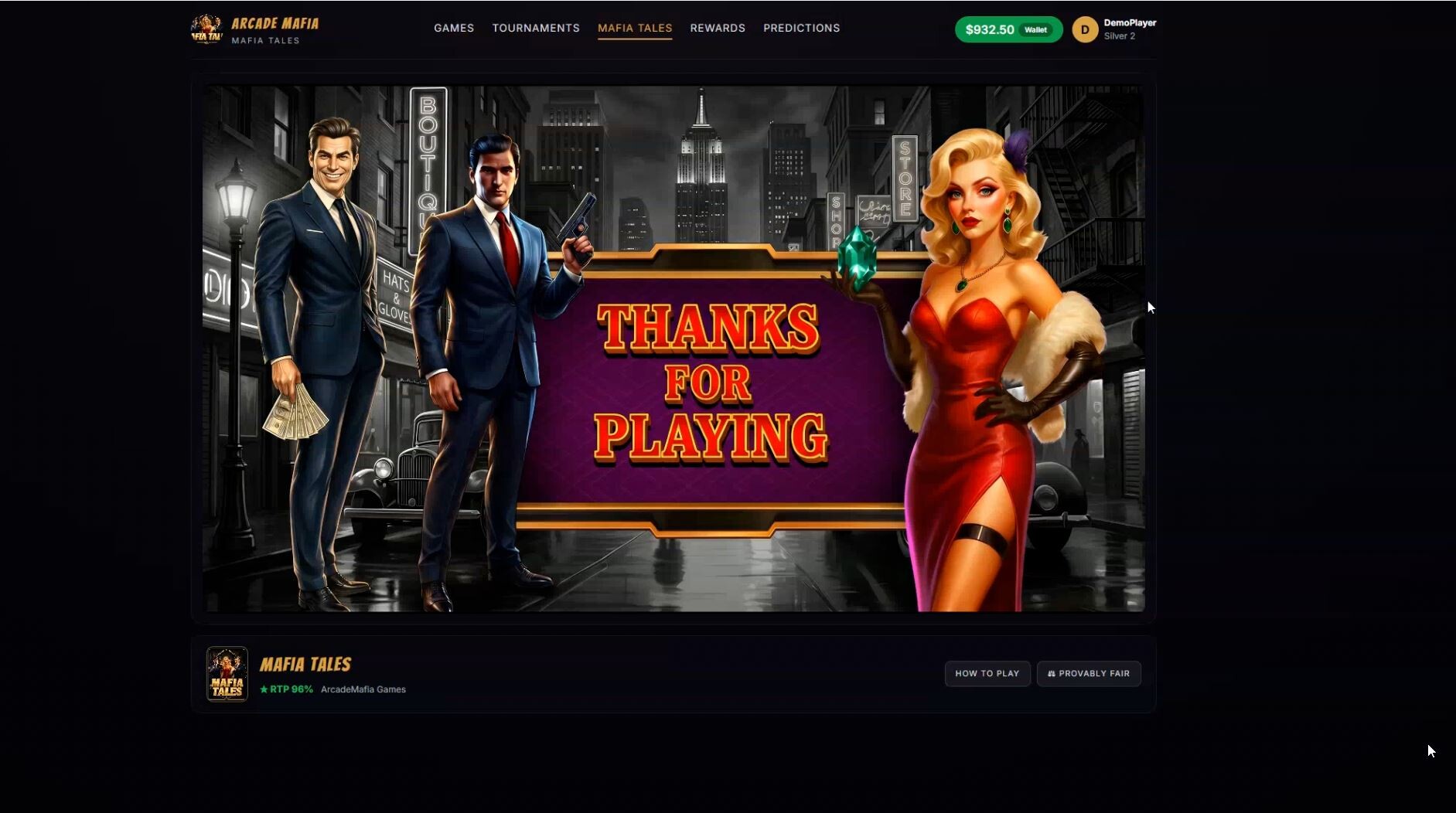 Mafia Tales slot machine screenshot 14