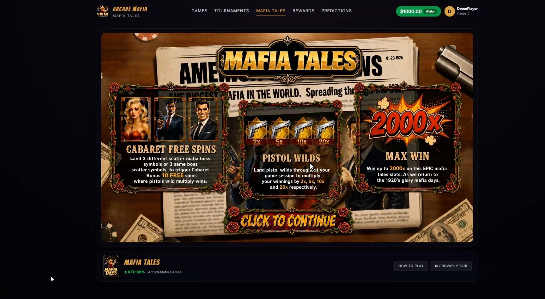 Thumbnail for Mafia Tales — Full Game Flow