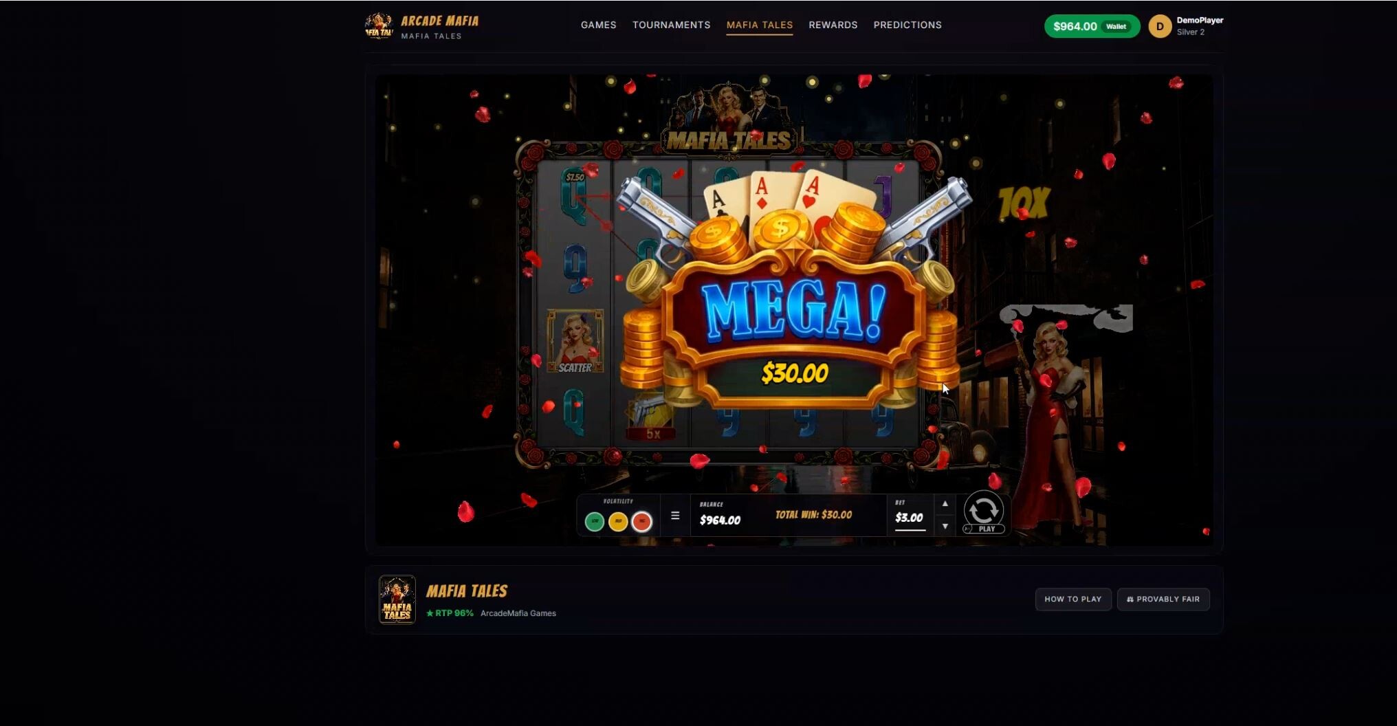 Mafia Tales slot machine screenshot 9