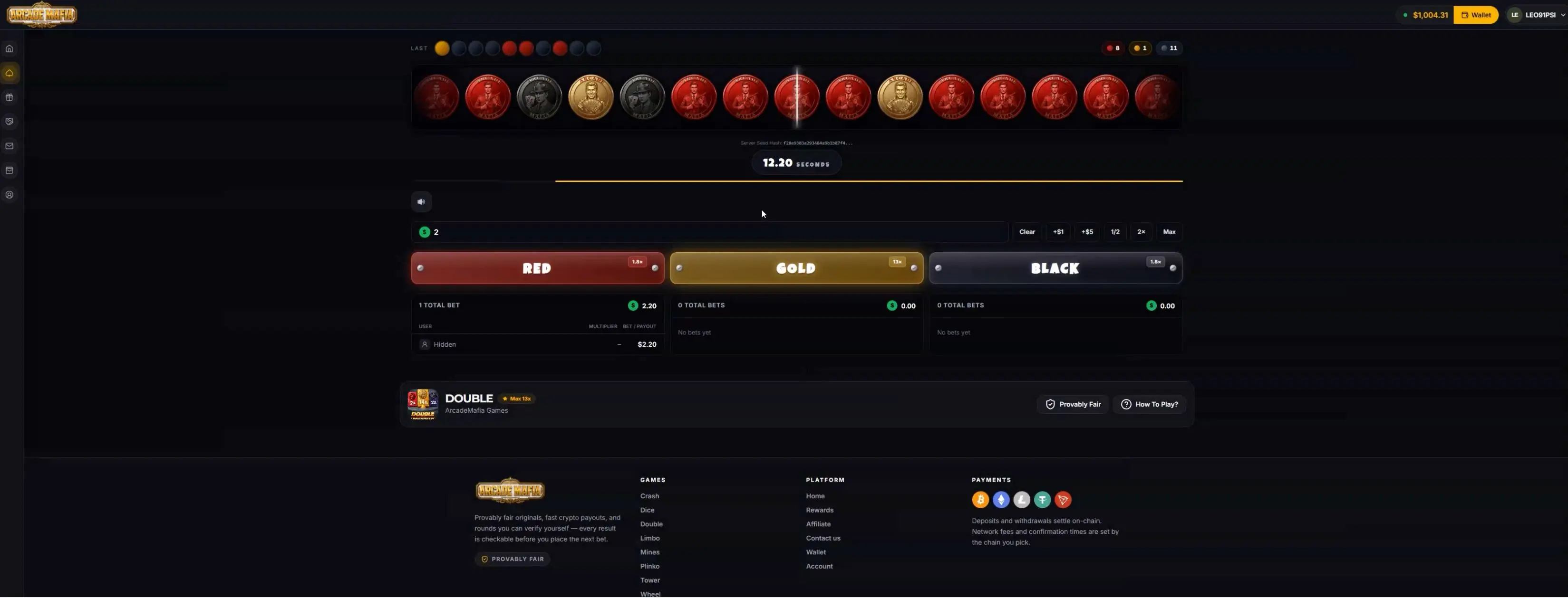Double Roulette game screenshot 3
