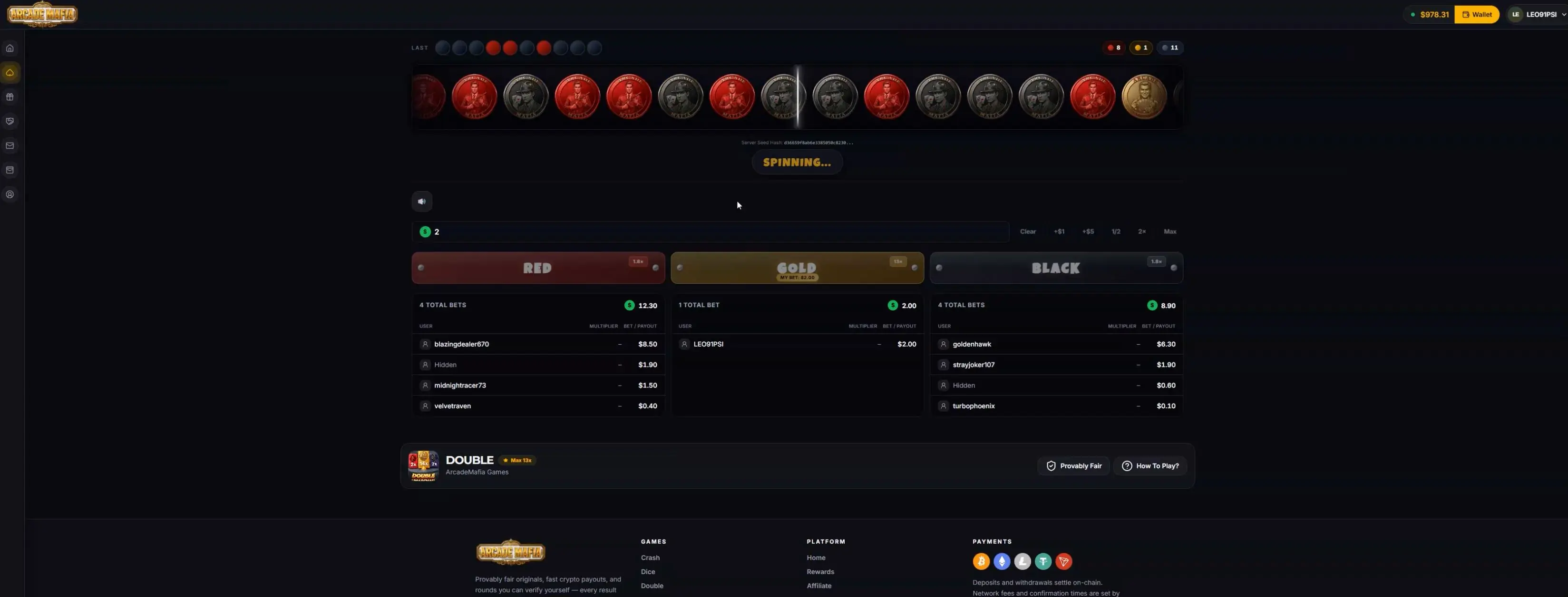 Double Roulette game screenshot 4