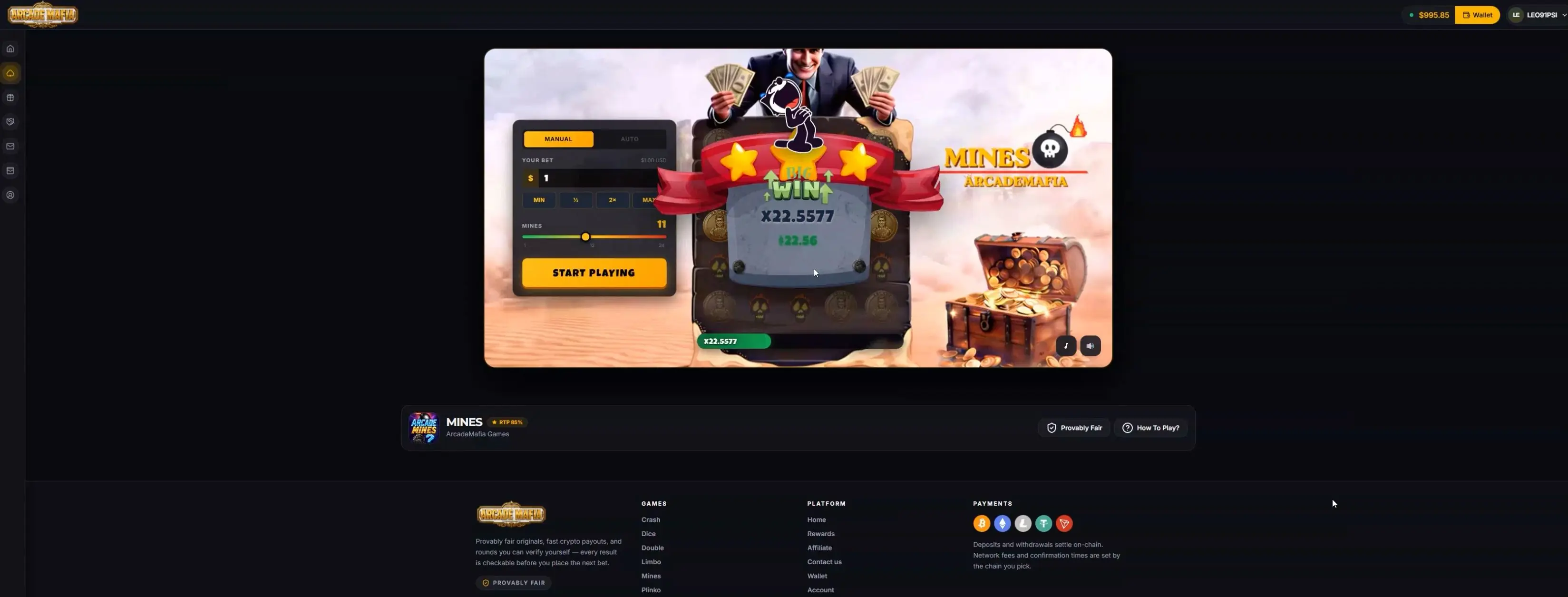 Mines game screenshot 4