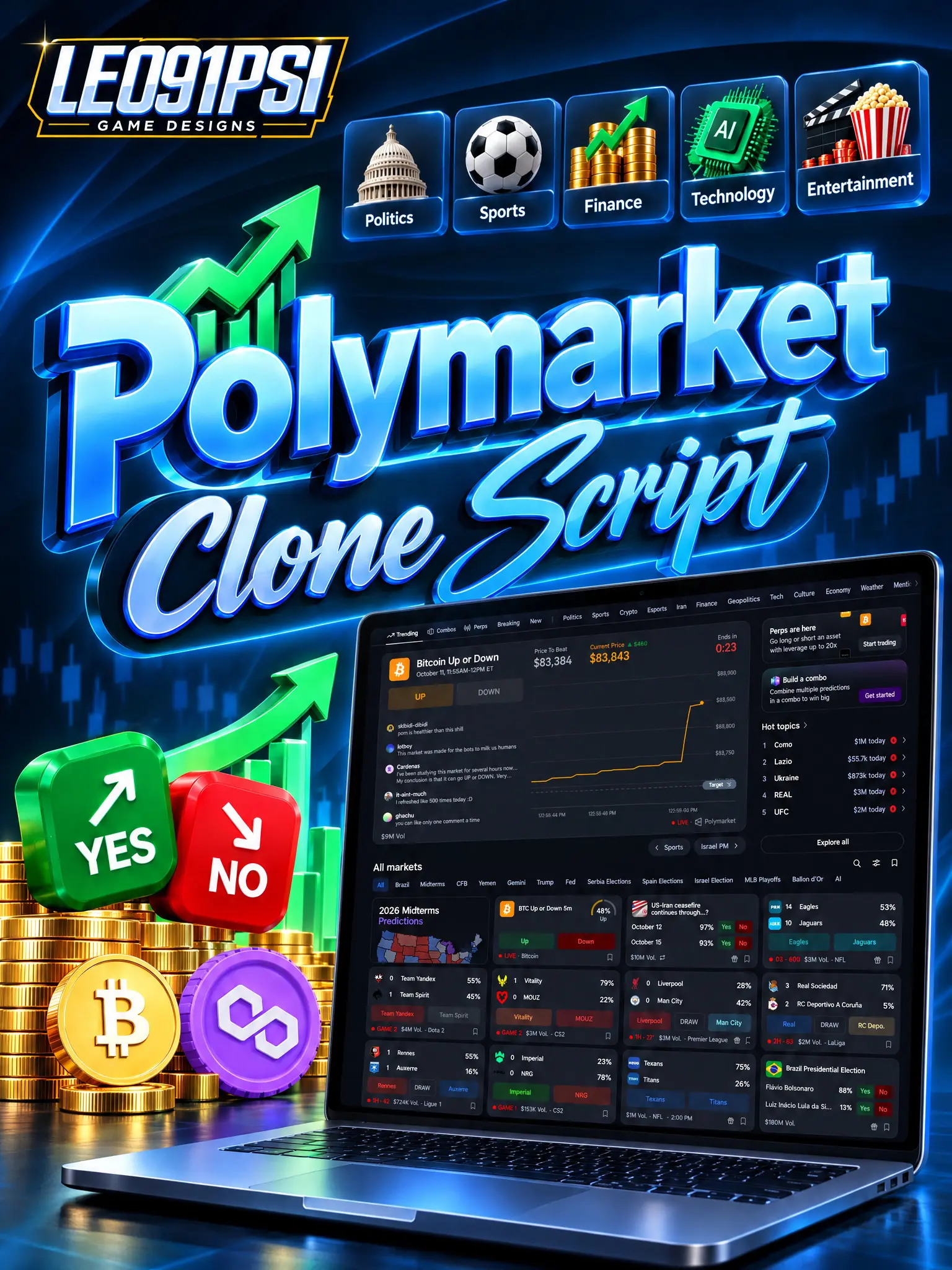 POLYMARKET CLONE SCRIPT DEVELOPMENT